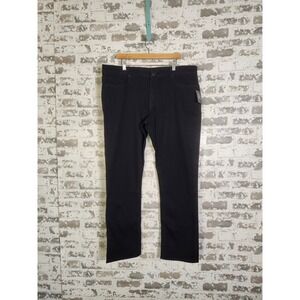 Volcom Vorta Slim Straight Jeans Size 40 X 32 Black Skateboarding Urban Denim‎